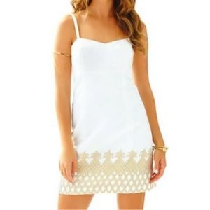 Lilly Pulitzer Resort White Pineapple Dress